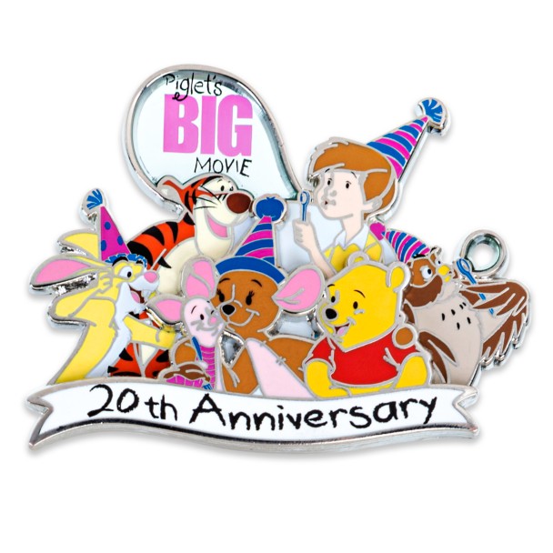 Piglet's Big Movie 20th Anniversary Pin – Limited Edition | shopDisney