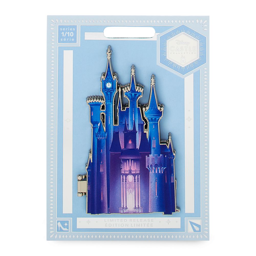 Cinderella Castle Pin &ndash; Disney Castle Collection &ndash; Limited Release