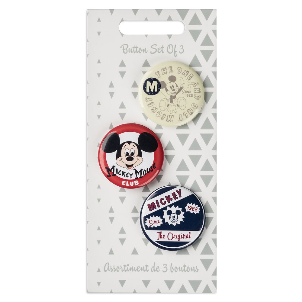 Mickey Mouse Button Set