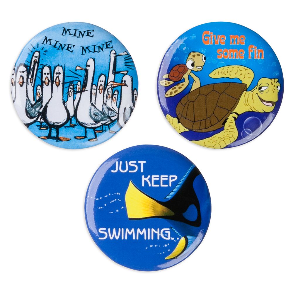 Finding Dory Button Set