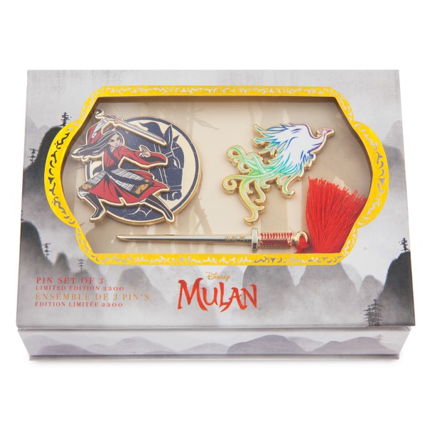 Mulan Pin Set – Live Action Film – Limited Edition