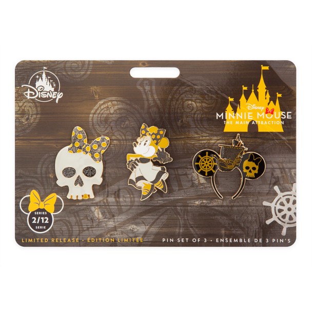 Minnie Mouse: The Main Attraction Pin Set – Pirates of the Caribbean – Limited Release