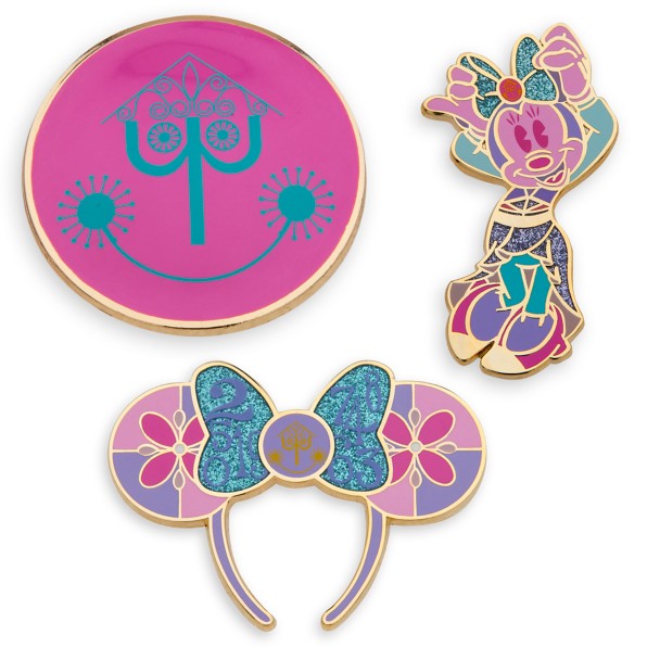 Minnie Mouse: The Main Attraction Pin Set – Disney it's a small world – Limited Release