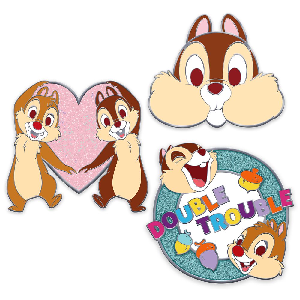 Chip 'N Dale Pin Set – Oh My Disney