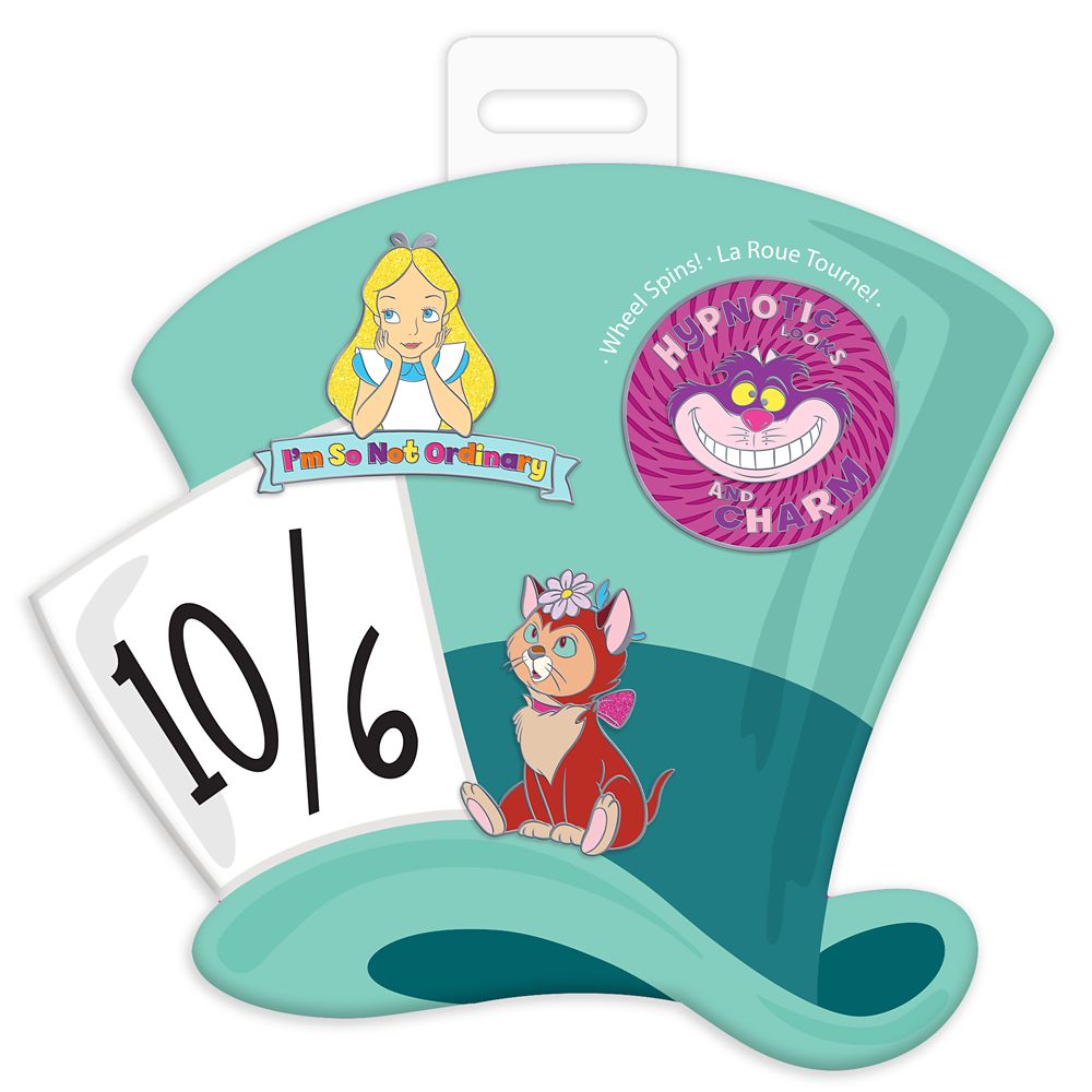 Alice in Wonderland Pin Set – Oh My Disney