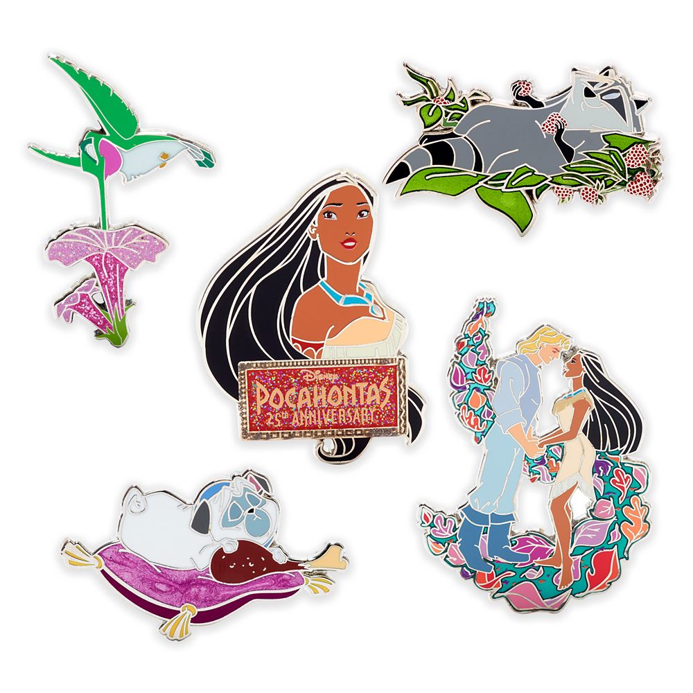 Pocahontas 25th Anniversary Pin Set – Limited Edition