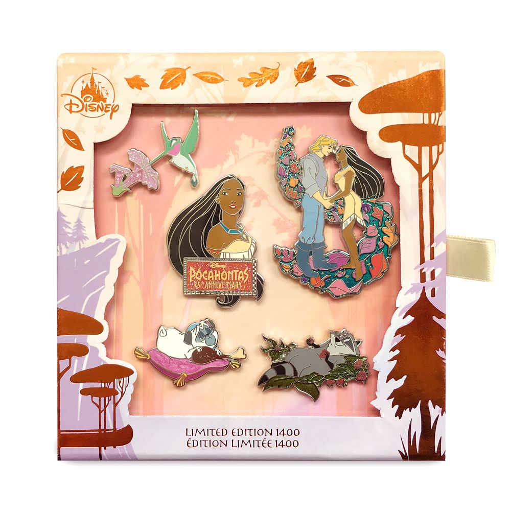 Pocahontas 25th Anniversary Pin Set – Limited Edition