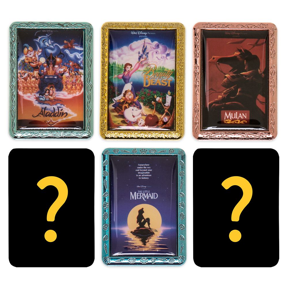 Disney Movie Poster Mystery Pin