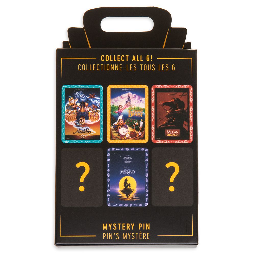 Disney Movie Poster Mystery Pin