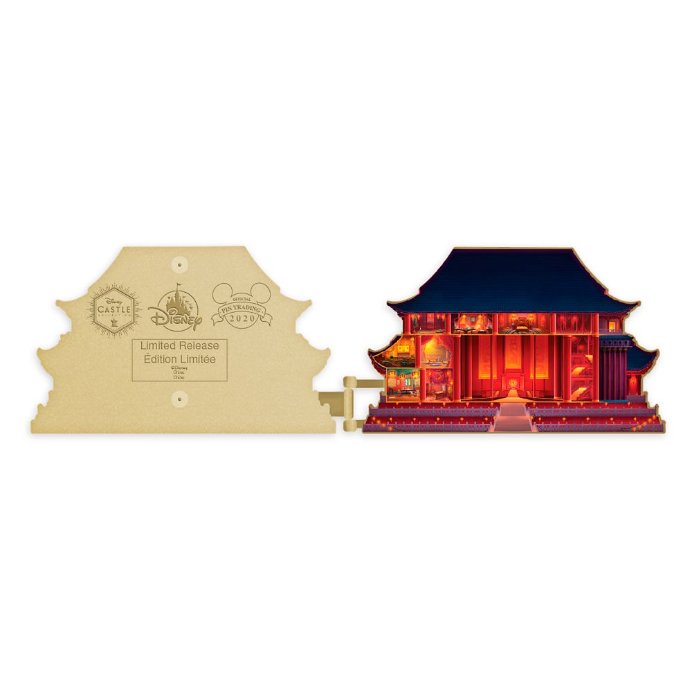 Mulan Imperial Palace Pin – Disney Castle Collection – Limited Release