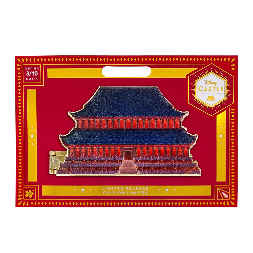 Mulan Imperial Palace Pin – Disney Castle Collection – Limited Release