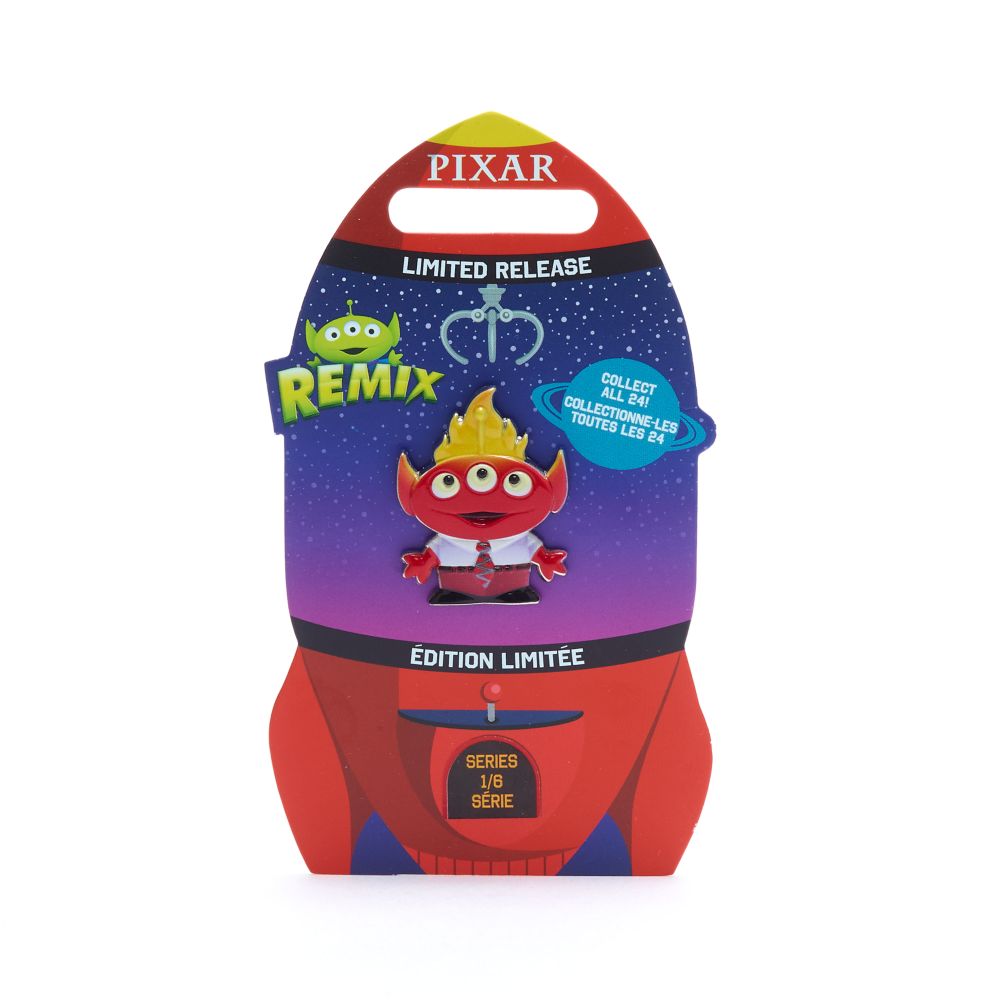 Toy Story Alien Pixar Remix Pin – Anger – Limited Release