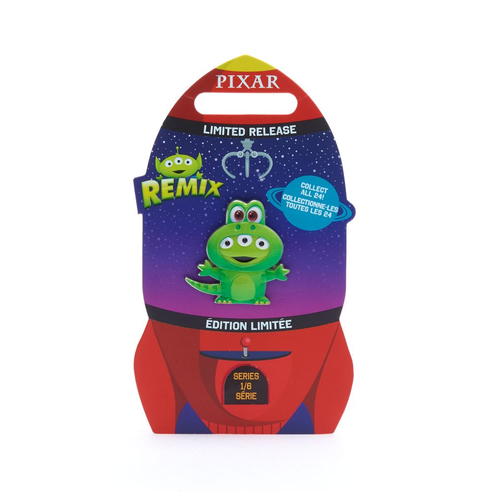 Toy Story Alien Pixar Remix Pin – Arlo – Limited Release