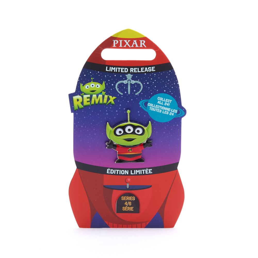 Toy Story Alien Pixar Remix Pin – Mr. Incredible – Limited Release