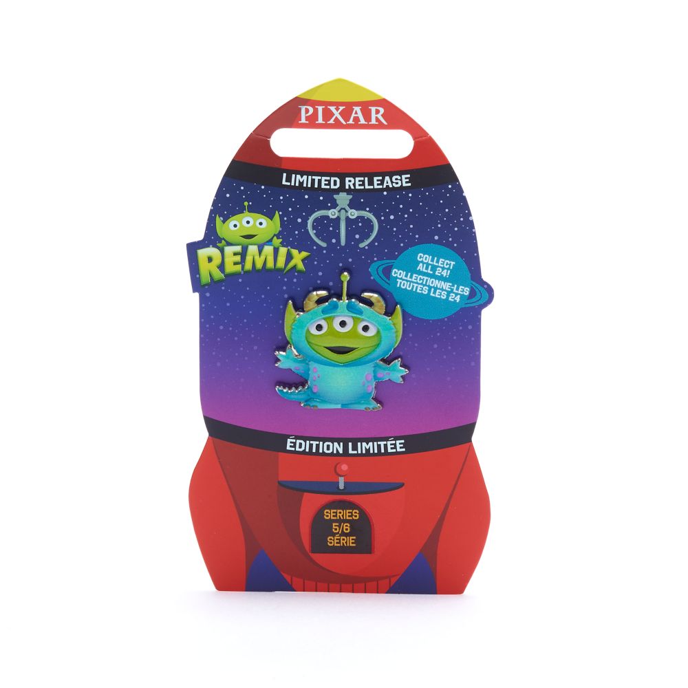 Toy Story Alien Pixar Remix Pin – Sulley – Limited Release