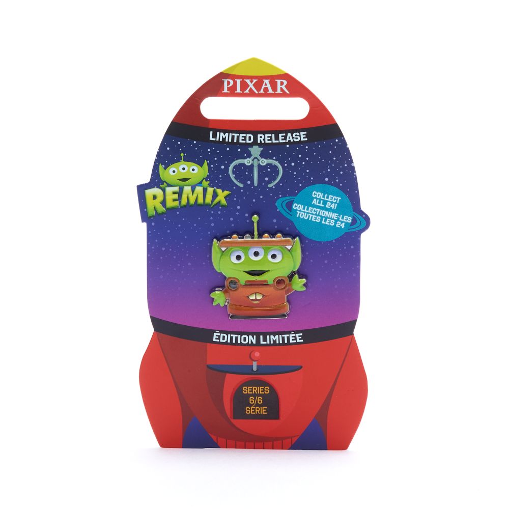 Toy Story Alien Pixar Remix Pin – Tow Mater – Limited Release