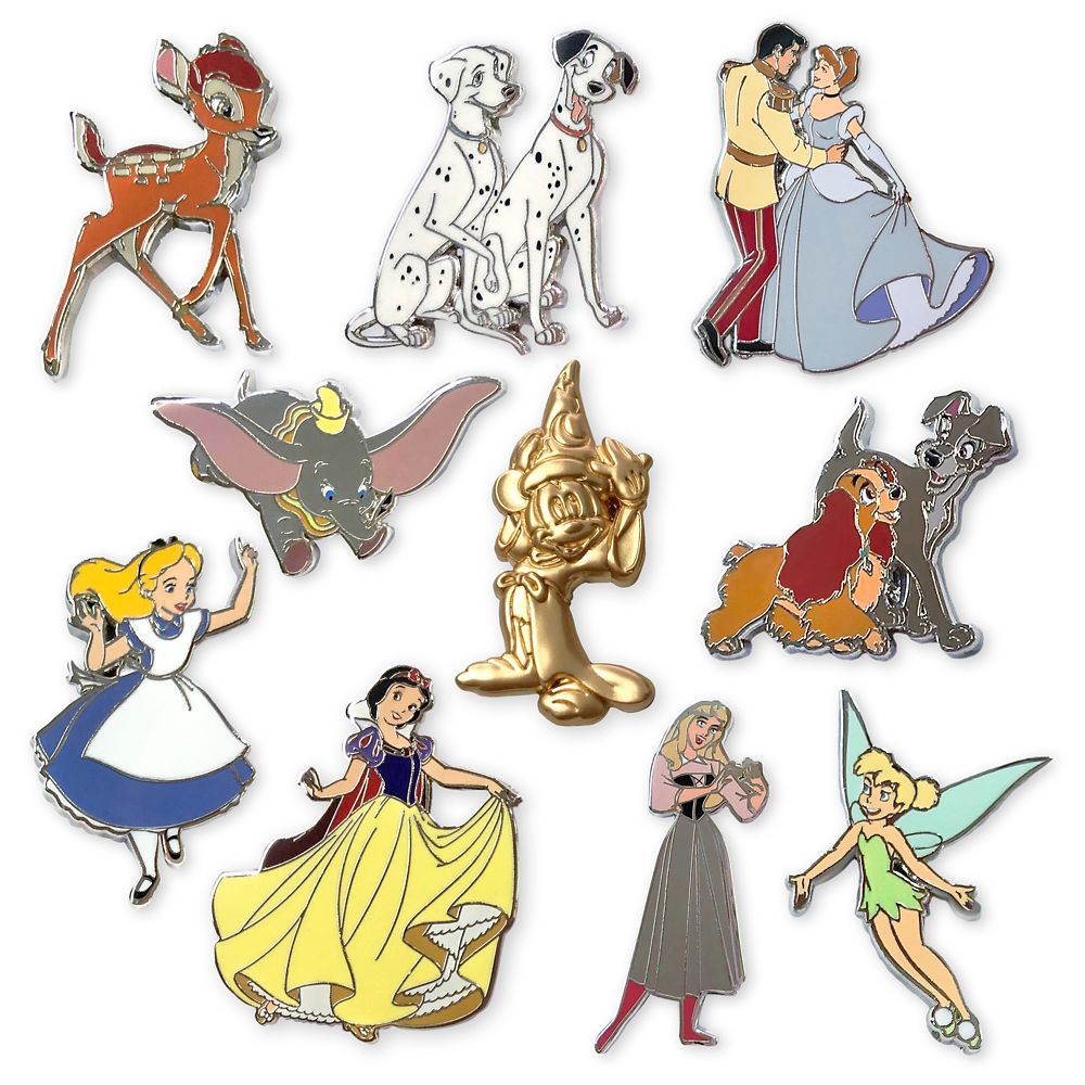 Disney Ink & Paint Mystery Pins  Series 2