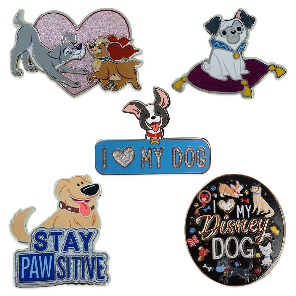 Disney Dogs Pin Set