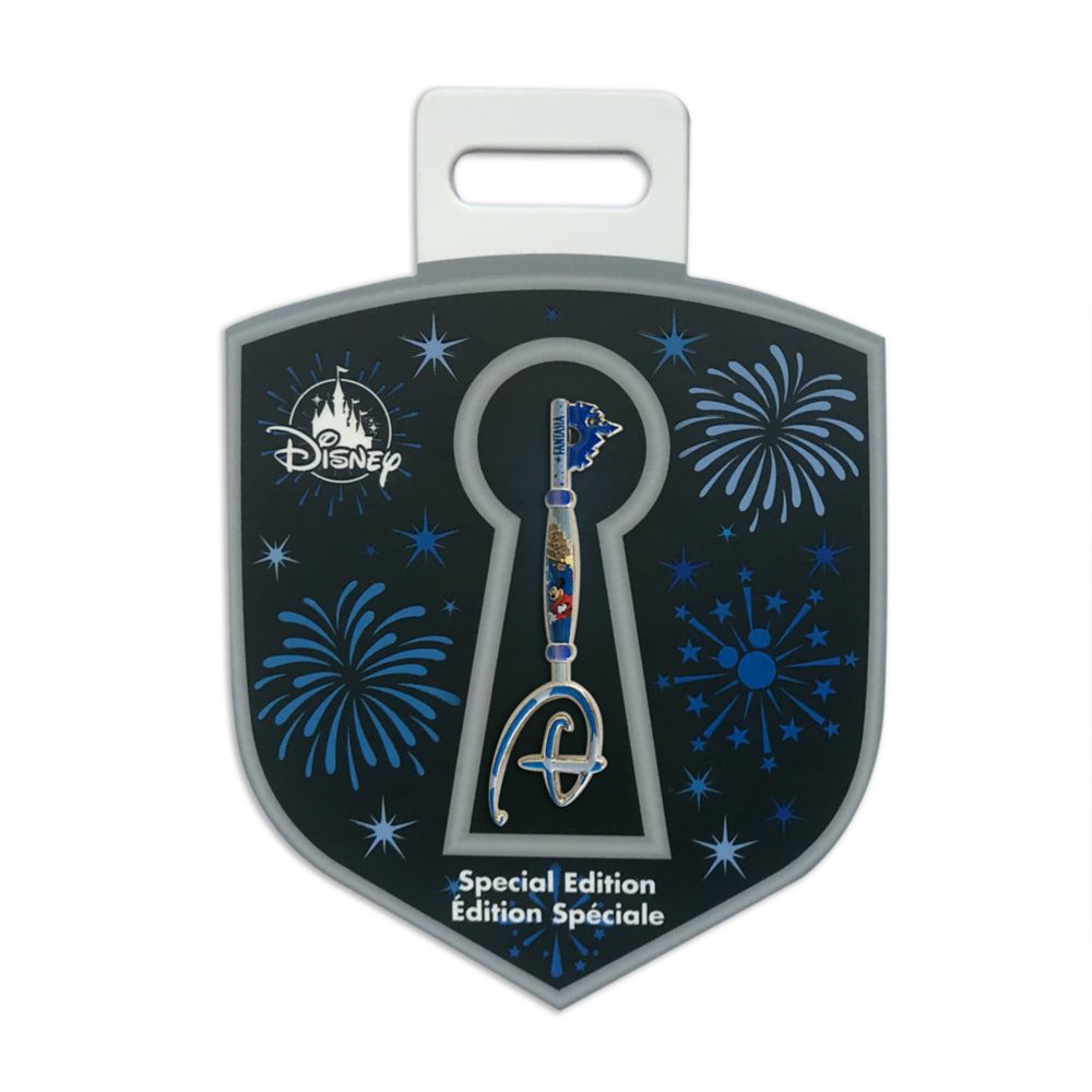 D23 Early Access Fantasia 80th Anniversary Collectible Key Pin – Special Edition