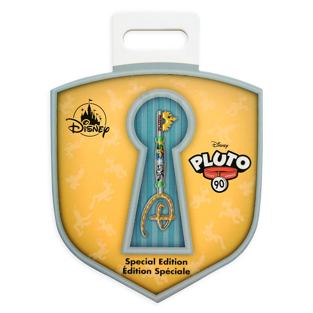 Pluto 90th Anniversary Key Pin