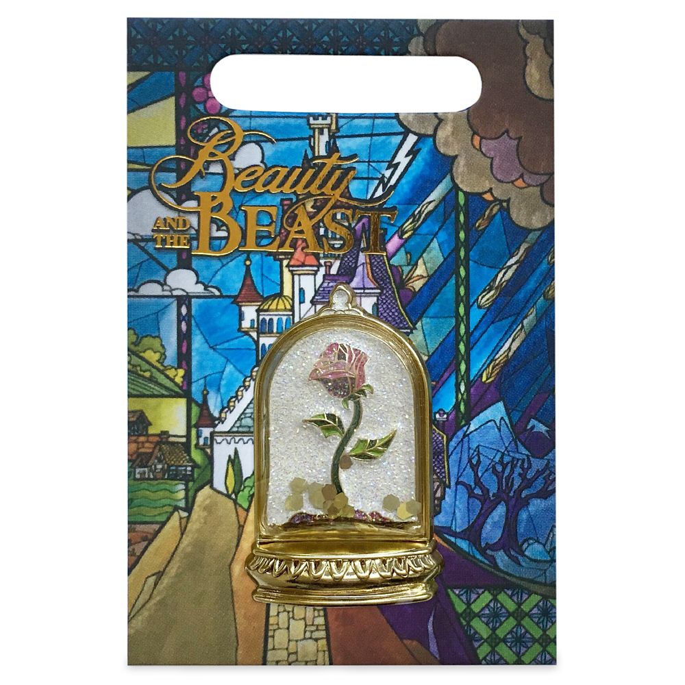 Enchanted Rose Flair Pin – Beauty and the Beast