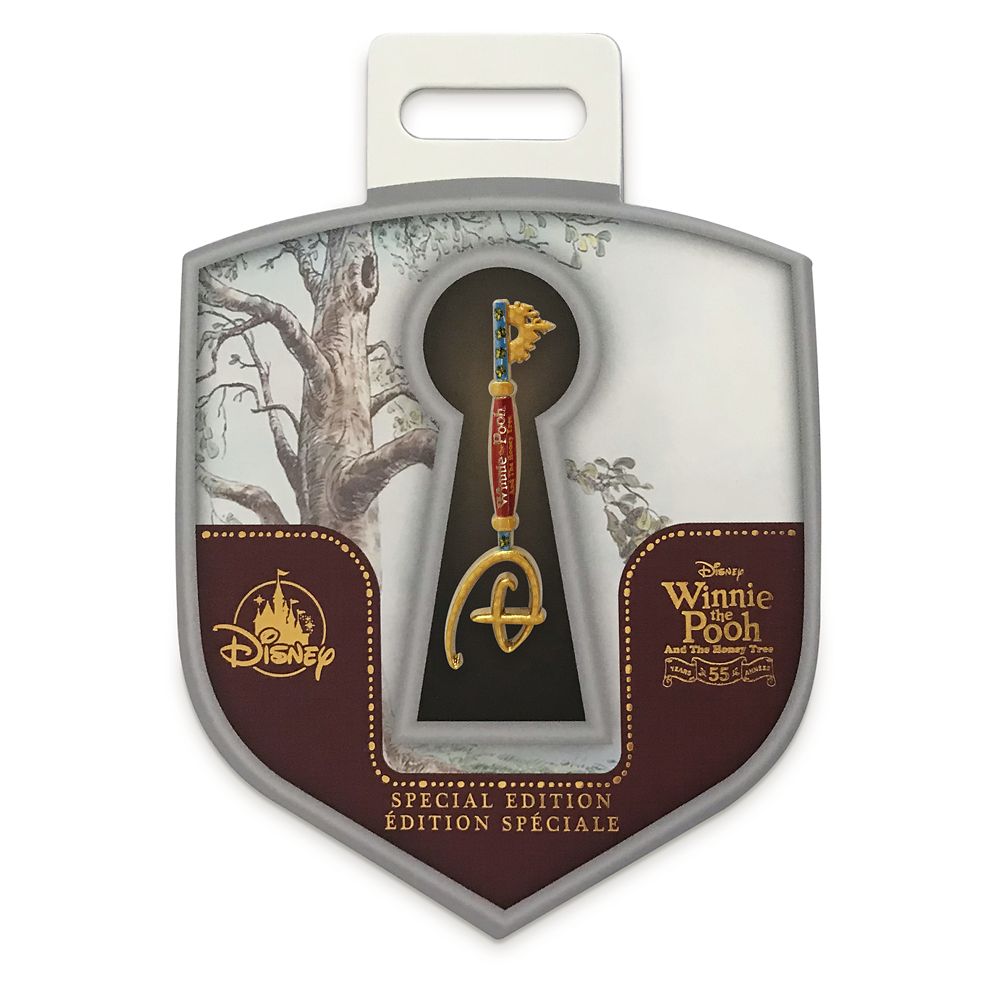 Winnie the Pooh and the Honey Tree 55th Anniversary Collectible Key Pin – Special Edition