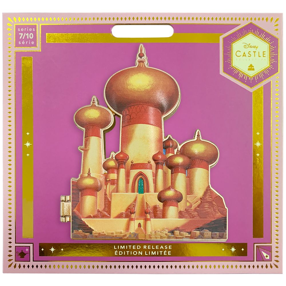 Jasmine Castle Pin – Aladdin – Disney Castle Collection – Limited Release