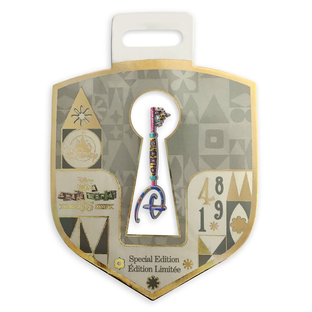 Disney it's a small world 55th Anniversary Collectible Key Pin – Special Edition