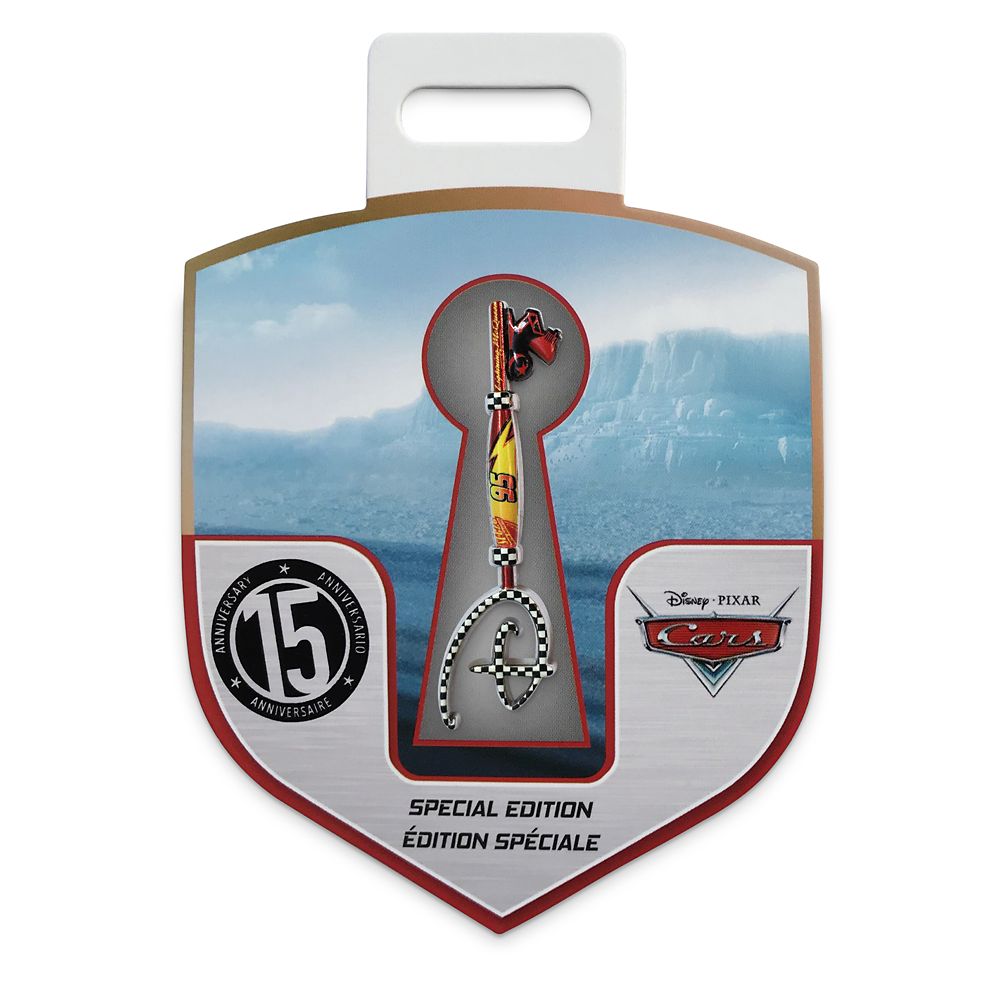 Cars 15th Anniversary Collectible Key Pin – Special Edition