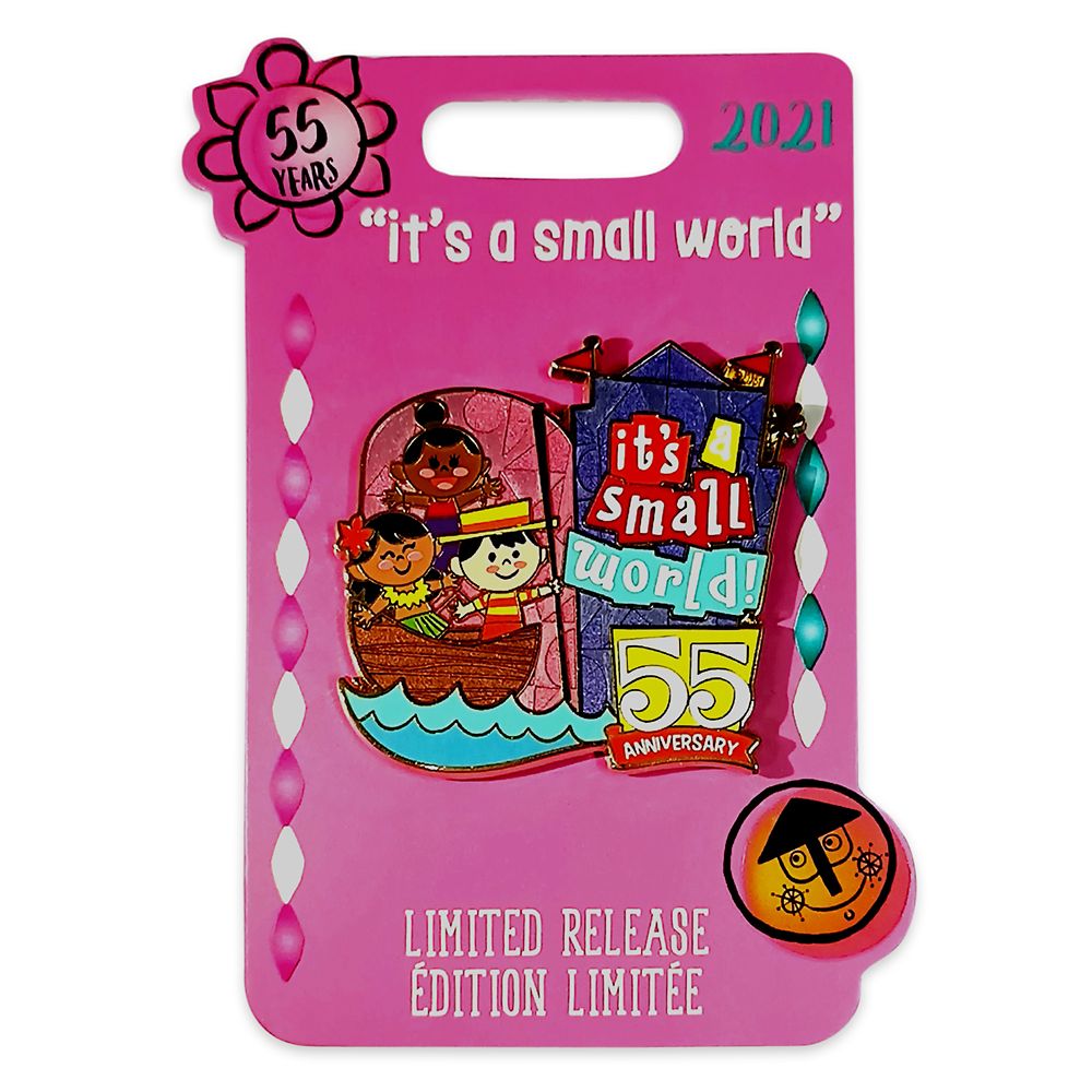 ''it's a small world'' 55th Anniversary Pin – Limited Release