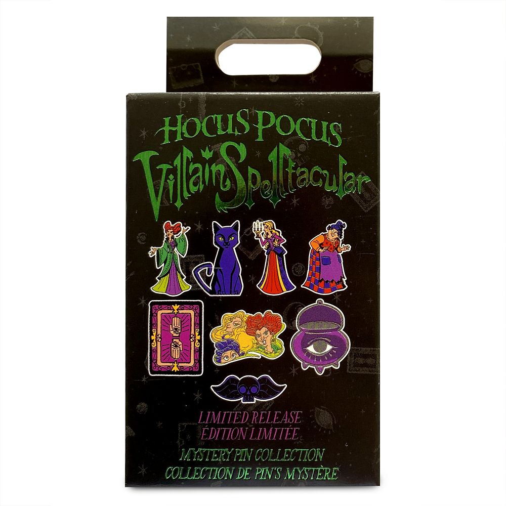 Hocus Pocus Villain Spelltacular Mystery Pin Set Blind Pack – Limited Release