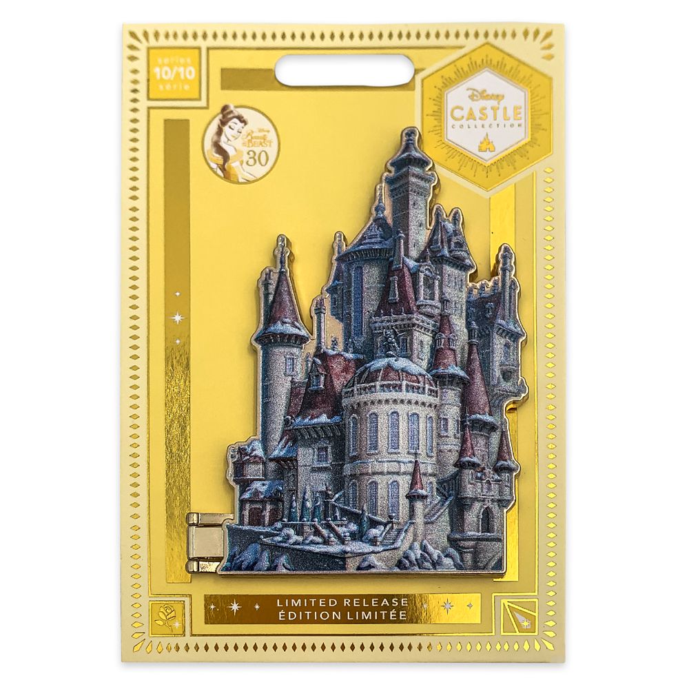 Belle Castle Pin – Beauty and the Beast – Disney Castle Collection – Limited Release