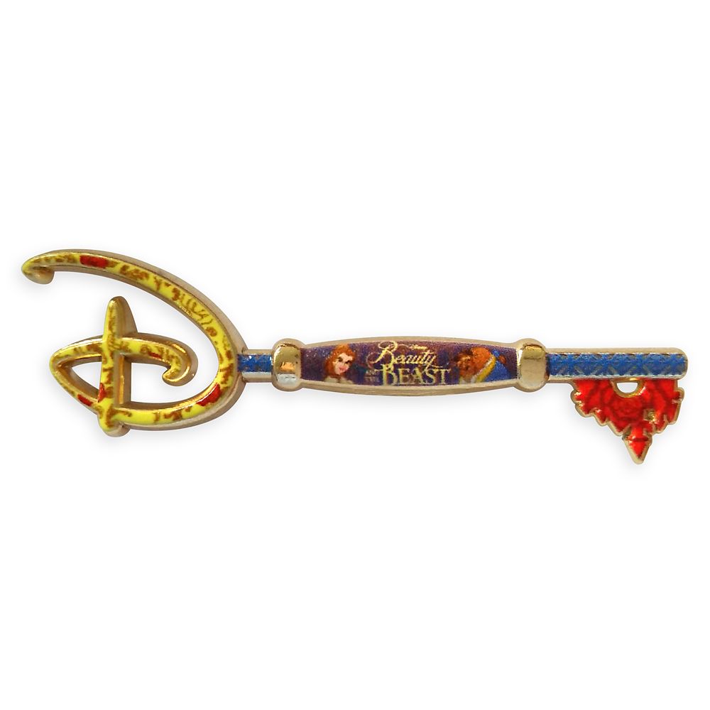 Beauty and the Beast 30th Anniversary Collectible Key Pin – Special Edition