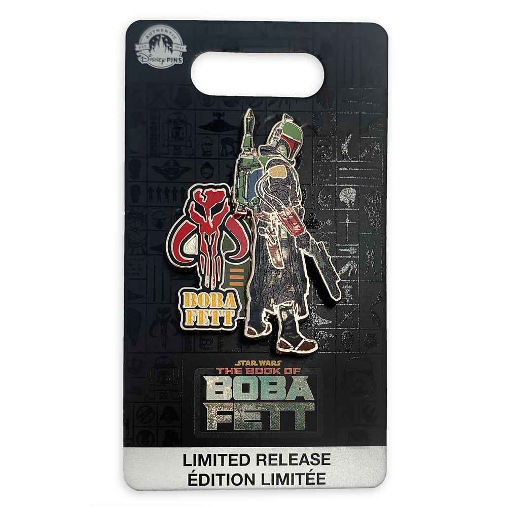 Boba Fett Pin – Star Wars: The Book of Boba Fett – Limited Release