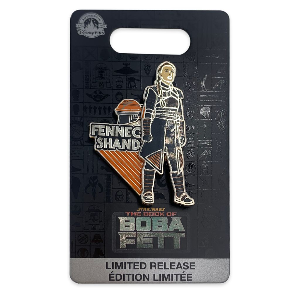 Fennec Shand Pin – Star Wars: The Book of Boba Fett – Limited Release