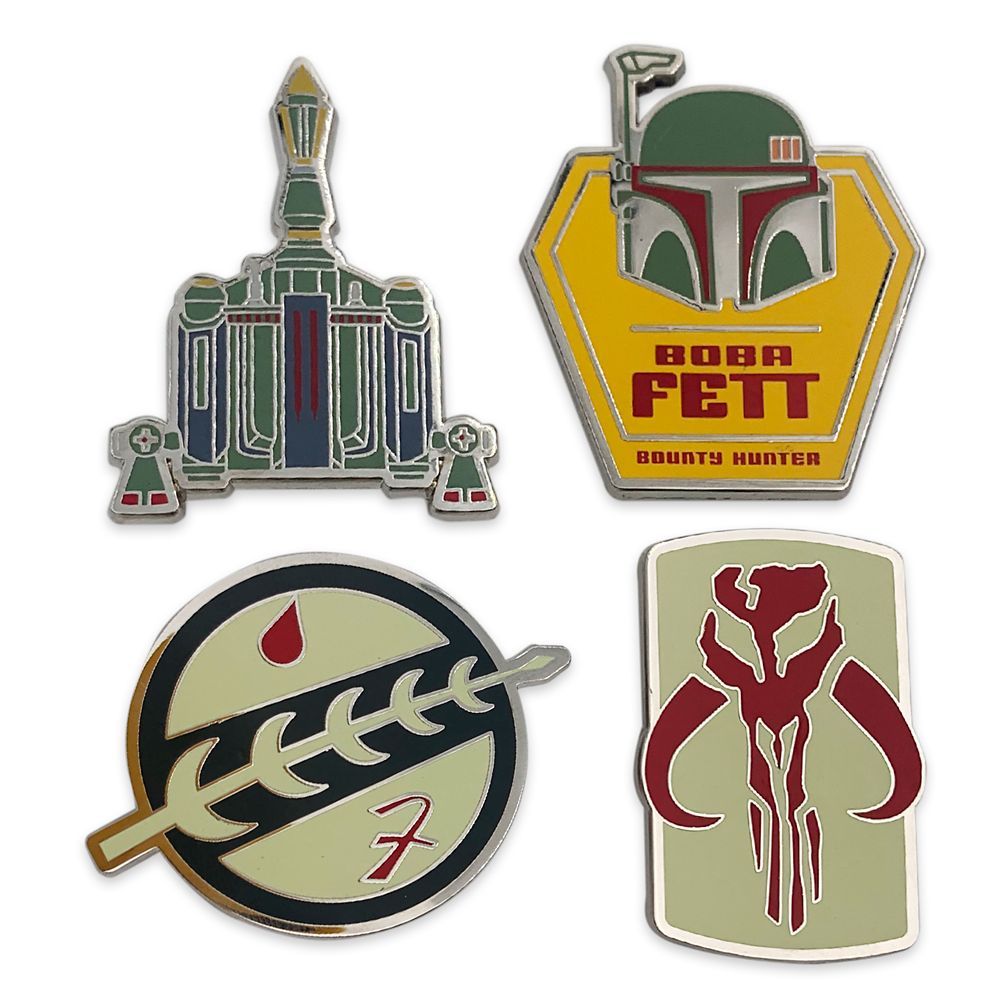 Star Wars: The Book of Boba Fett Pin Set