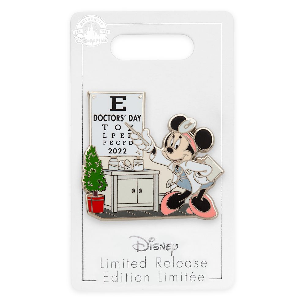 Minnie Mouse Doctors' Day 2022 Pin – Limited Release