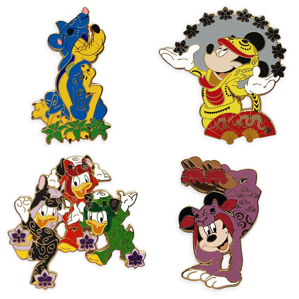 Mickey Mouse and Friends Lunar Zodiac Pin Blind Pack – 2-Pc. – Limited Release