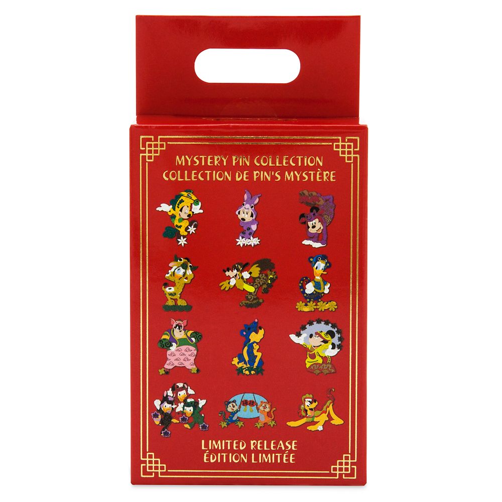 Mickey Mouse and Friends Lunar Zodiac Pin Blind Pack – 2-Pc. – Limited Release