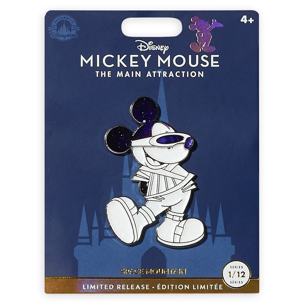 Mickey Mouse: The Main Attraction Pin – Space Mountain – Limited Release