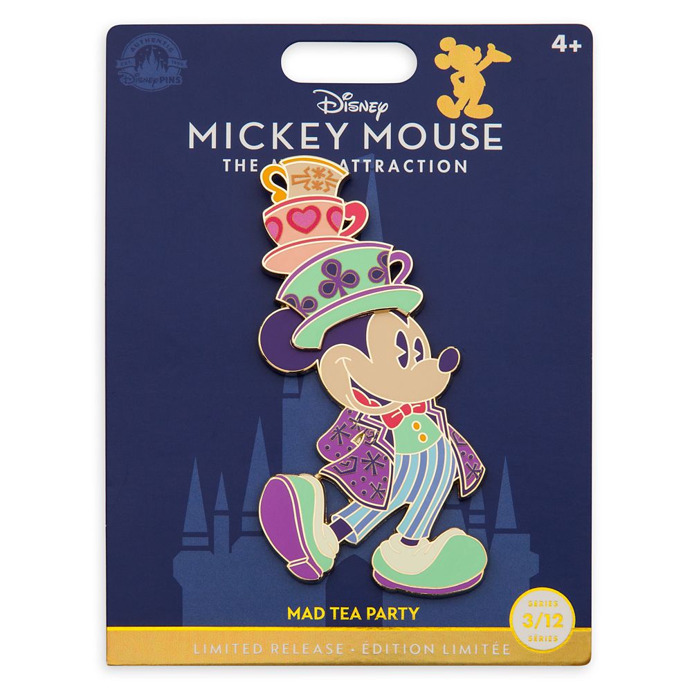 Mickey Mouse: The Main Attraction Pin – Mad Tea Party – Limited Release