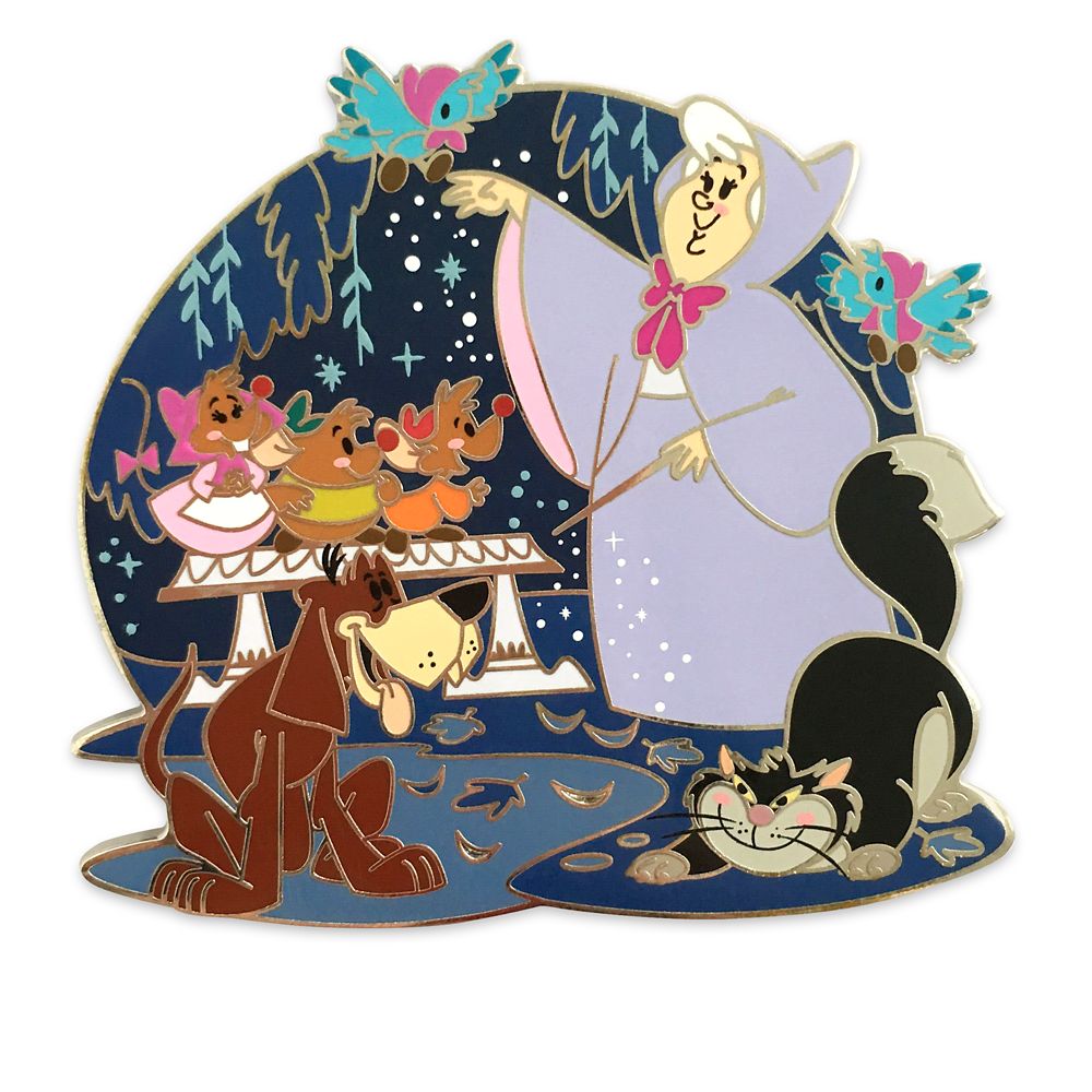 Cinderella Family Pin is now available online