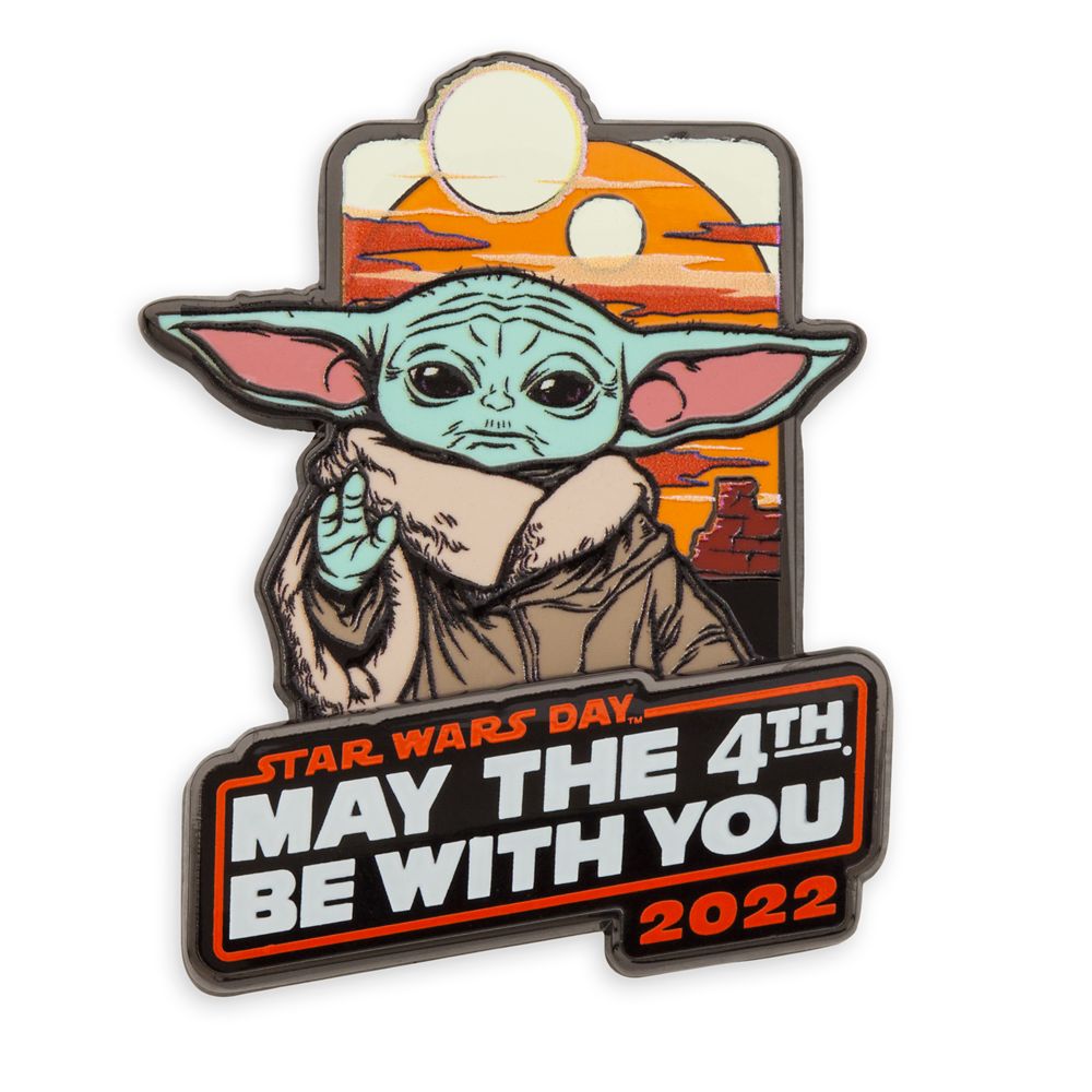 Grogu ''May the 4th Be With You'' Pin – Star Wars Day 2022