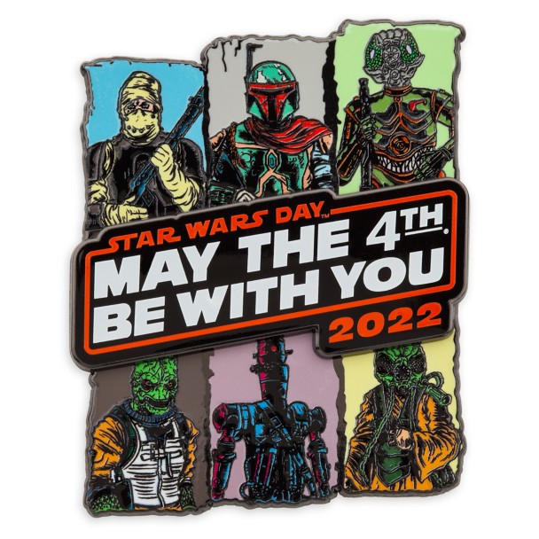 Bounty Hunters ''May the 4th Be With You'' Jumbo Pin – Star Wars Day 2022 – Limited Edition