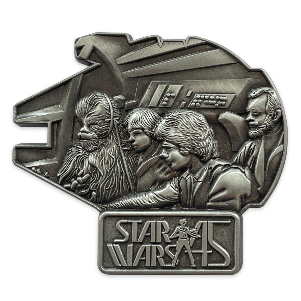 Star Wars 45th Anniversary Millennium Falcon Pin