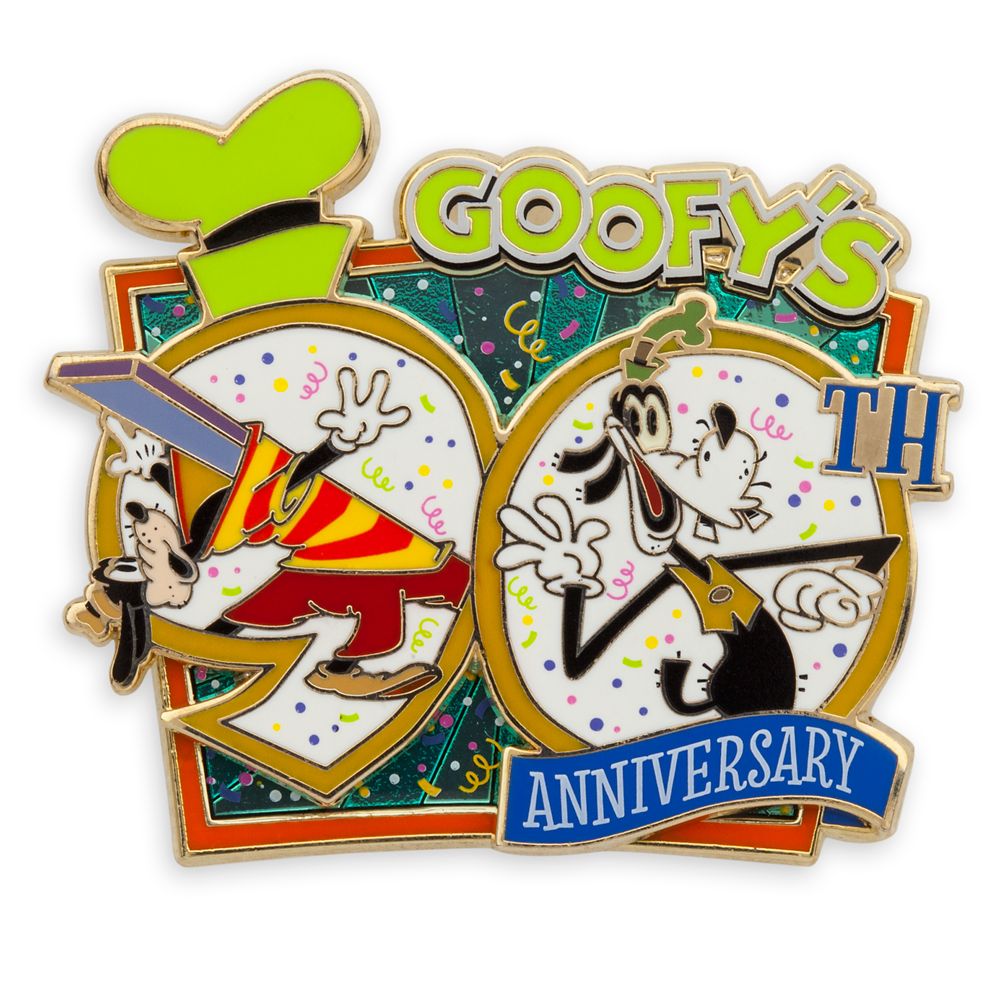 Goofy 90th Anniversary Pin – Limited Release