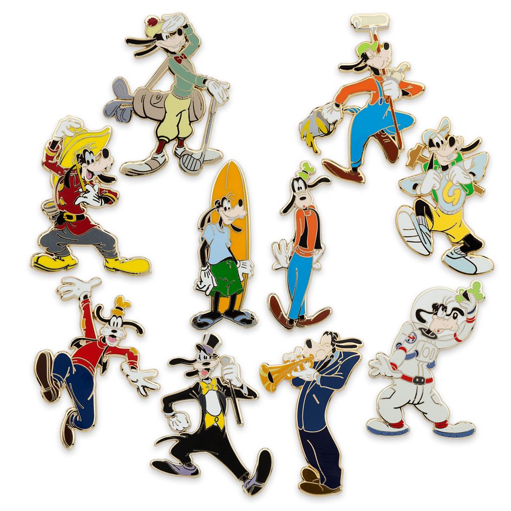 Goofy 90th Anniversary Series Mystery Pin Blind Pack – 2-Pc. – Limited Release here now