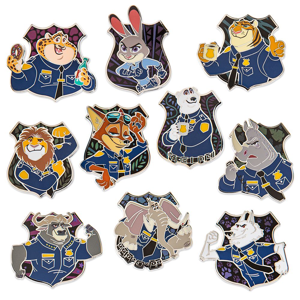 Zootopia ”The ZPD” Mystery Pin Set – 2-Pc now available online