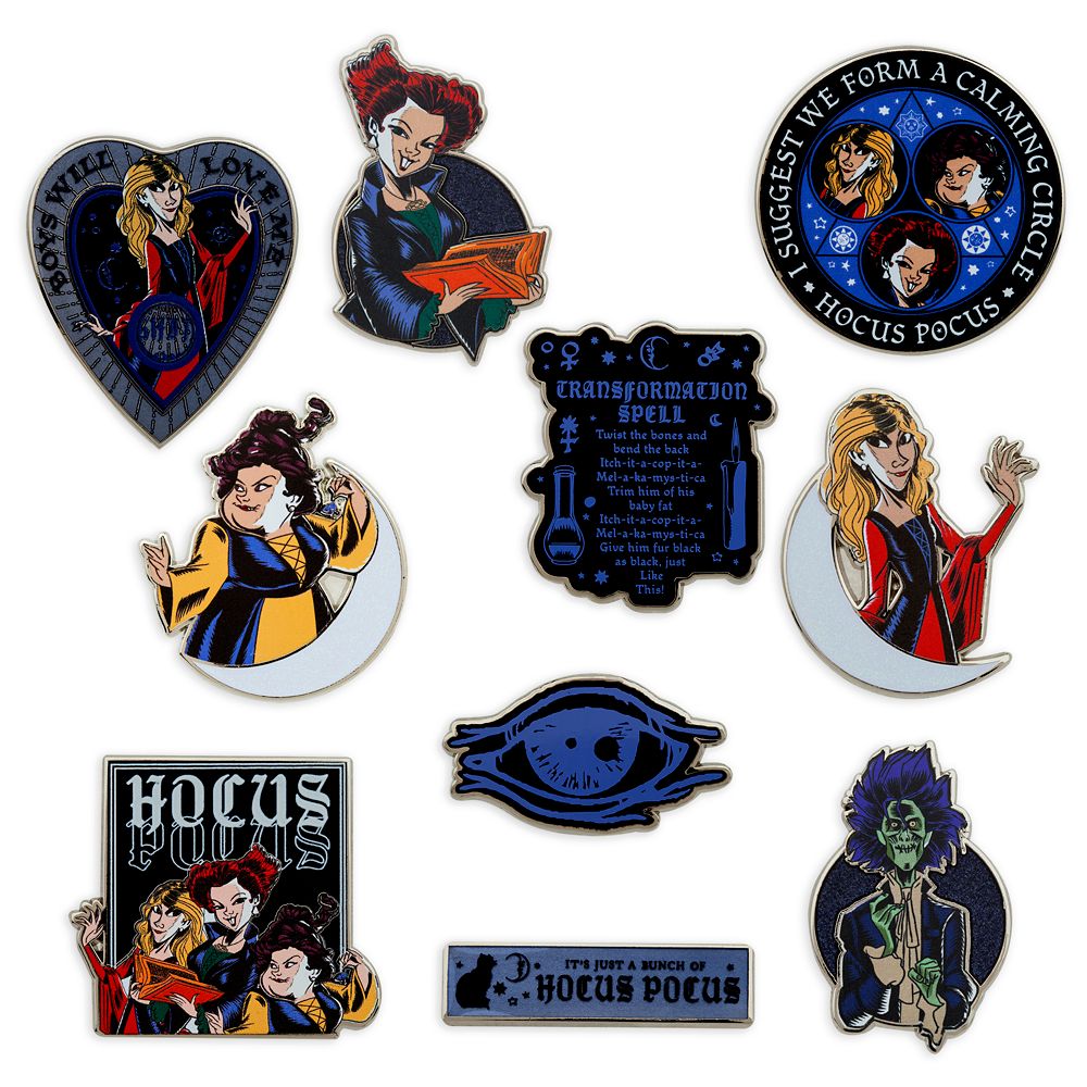 Hocus Pocus Mystery Pin Blind Pack – 2-Pc. – Limited Release now available