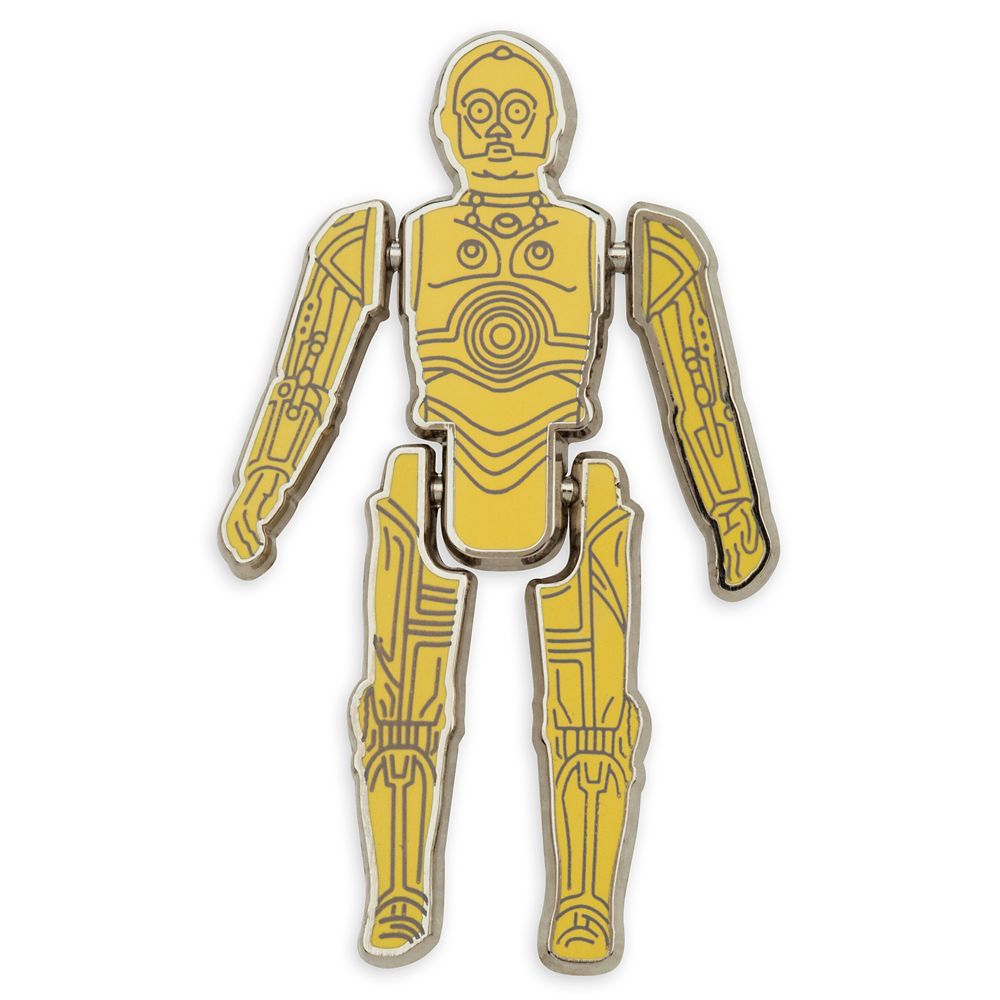 C-3PO Action Figure Pin – Star Wars – Limited Release